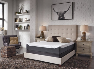 10 Inch Chime Elite King Memory Foam Mattress in a box with Foundation King Foundation - furniture place usa