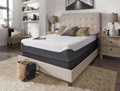 12 Inch Chime Elite California King Memory Foam Mattress in a box with Head-Foot Model Best California King Adjustable Base - furniture place usa