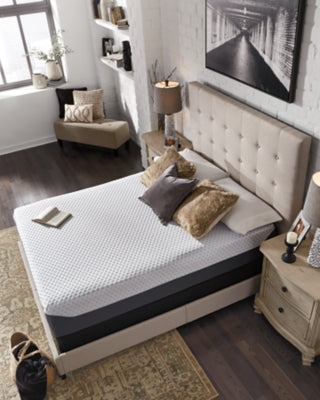 12 Inch Chime Elite Queen Memory Foam Mattress in a box with Adjustable Head Queen Base - furniture place usa