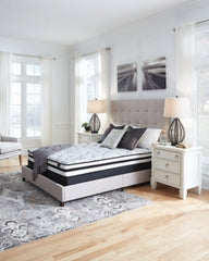 8 Inch Chime Innerspring King Mattress in a Box with Head-Foot Model-Good King Adjustable Base - furniture place usa