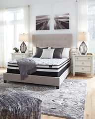 8 Inch Chime Innerspring Full Mattress in a Box with Better than a Boxspring Full Foundation - furniture place usa
