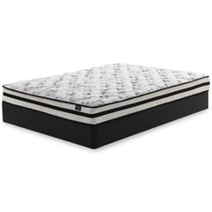 8 Inch Chime Innerspring King Mattress in a Box with Better than a Boxspring 2-Piece King Foundation - furniture place usa