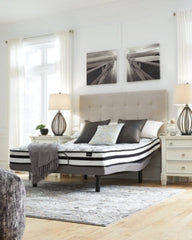 8 Inch Chime Innerspring King Mattress in a Box with Head-Foot Model-Good King Adjustable Base - furniture place usa