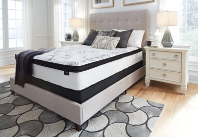 Chime 12 Inch Hybrid California King Mattress in a Box with Head-Foot Model Better California King Adjustable Head Base - furniture place usa
