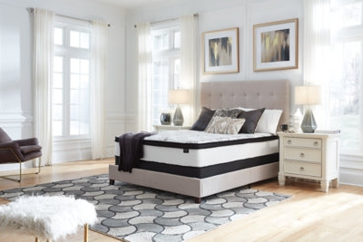 Chime 12 Inch Hybrid California King Mattress in a Box with Head-Foot Model Best California King Adjustable Base - furniture place usa