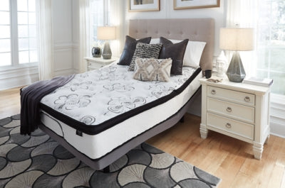 Chime 12 Inch Hybrid California King Mattress in a Box with Head-Foot Model Better California King Adjustable Head Base - furniture place usa