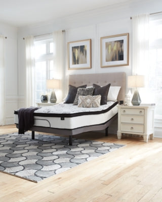 Chime 12 Inch Hybrid California King Mattress in a Box with Head-Foot Model-Good California King Adjustable Base - furniture place usa