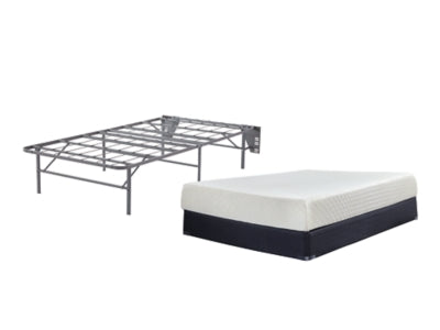 10 Inch Chime Memory Foam Twin Mattress in a Box - furniture place usa