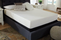 10 Inch Chime Memory Foam Twin Mattress in a Box - furniture place usa