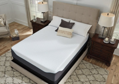 14 Inch Chime Elite King Memory Foam Mattress in a Box with Better than a Boxspring 2-Piece King Foundation - furniture place usa