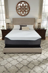 14 Inch Chime Elite King Memory Foam Mattress in a Box with Better than a Boxspring 2-Piece King Foundation - furniture place usa