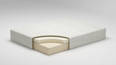 Chime 12 Inch Memory Foam King Mattress in a Box with Head-Foot Model Better King Adjustable Base - furniture place usa