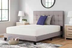 Chime 12 Inch Memory Foam Queen Mattress in a Box with Head-Foot Model Better Queen Adjustable Base - furniture place usa