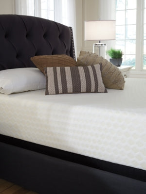 Chime 12 Inch Memory Foam King Mattress in a Box with Head-Foot Model Better King Adjustable Base - furniture place usa