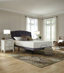 Chime 12 Inch Memory Foam King Mattress in a Box with Better than a Boxspring 2-Piece King Foundation - furniture place usa