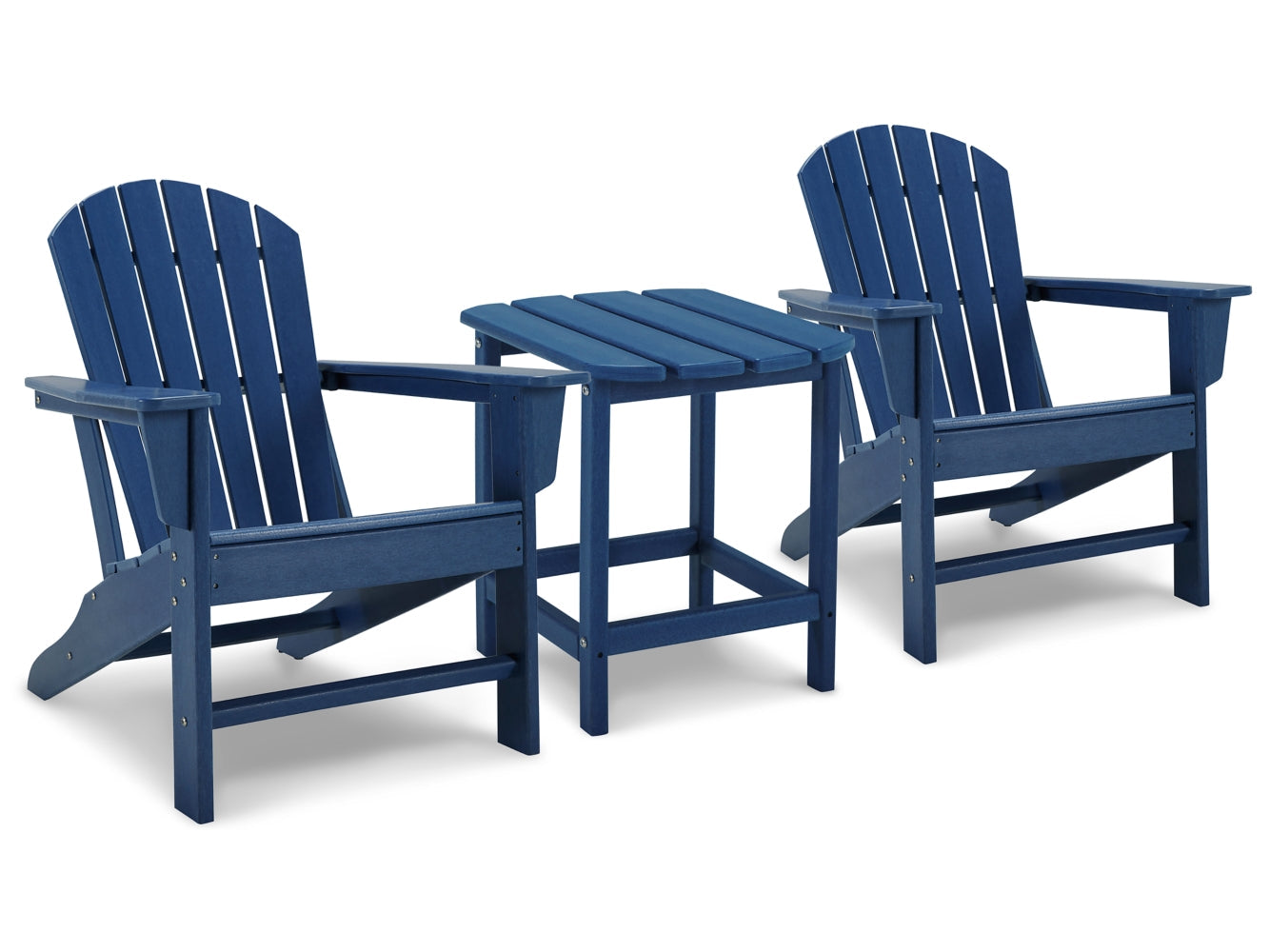 Sundown Treasure 2 Adirondack Chairs with End table - furniture place usa