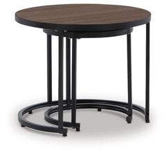 Ayla Outdoor Nesting End Tables (Set of 2) - furniture place usa