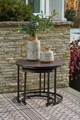 Ayla Outdoor Nesting End Tables (Set of 2) - furniture place usa
