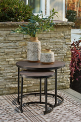 Ayla Outdoor Nesting End Tables (Set of 2) - furniture place usa