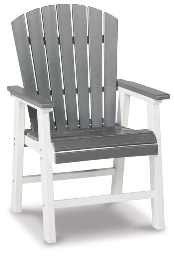 Crescent Luxe Outdoor Dining Table and 4 Chairs - PKG013809 - furniture place usa