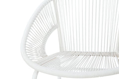 Mandarin Cape Outdoor Table and Chairs (Set of 3) - furniture place usa