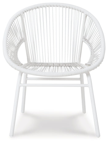 Mandarin Cape Outdoor Table and Chairs (Set of 3) - furniture place usa