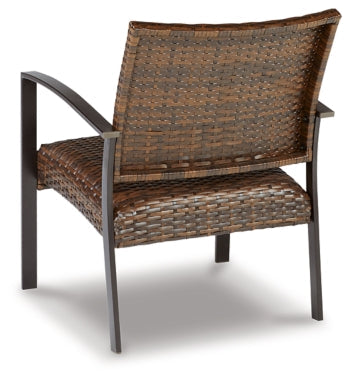 Zariyah Outdoor Love/Chairs/Table Set (Set of 4) - furniture place usa