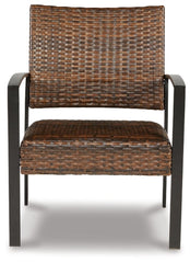 Zariyah Outdoor Love/Chairs/Table Set (Set of 4) - furniture place usa