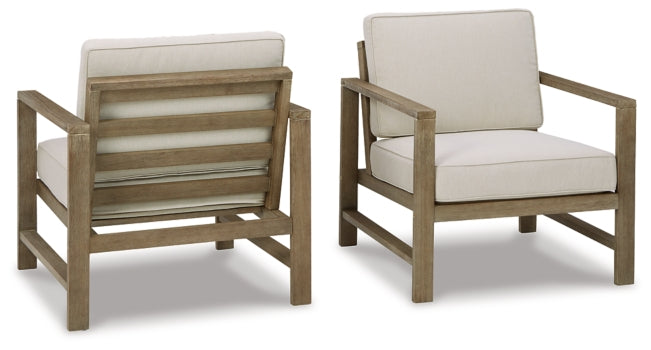 Fynnegan Lounge Chair with Cushion (Set of 2) - furniture place usa