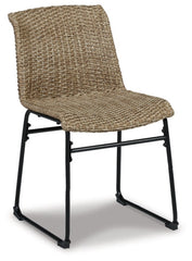 Amaris Outdoor Dining Chair (Set of 2) - furniture place usa