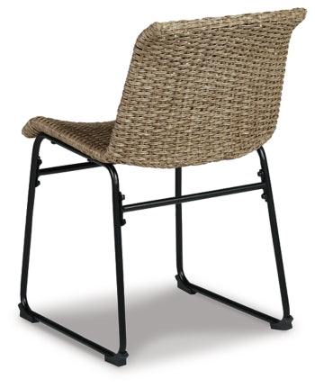 Amaris Outdoor Dining Chair (Set of 2) - furniture place usa