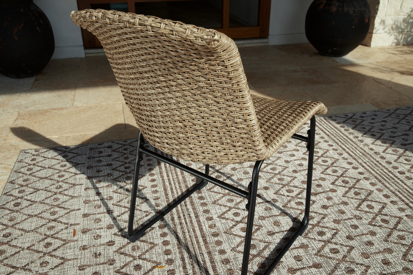 Amaris Outdoor Dining Chair (Set of 2) - furniture place usa