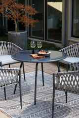 Palm Bliss Outdoor Dining Table and 4 Chairs - furniture place usa