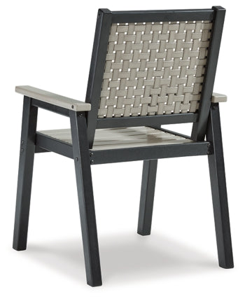 Mount Valley Arm Chair (set Of 2) - furniture place usa