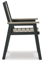 Mount Valley Arm Chair (set Of 2) - furniture place usa
