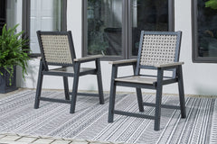Mount Valley Arm Chair (set Of 2) - furniture place usa