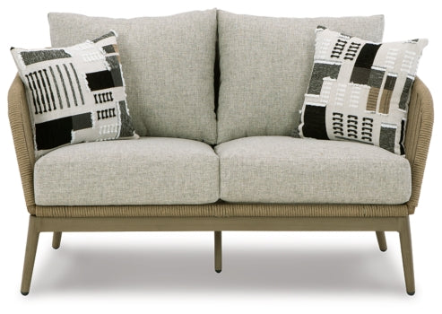 Swiss Valley Outdoor Sofa and Loveseat - furniture place usa