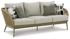 Swiss Valley Outdoor Sofa with Cushion - furniture place usa