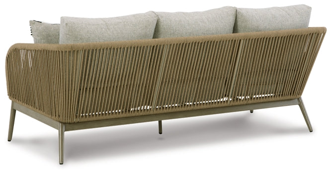 Swiss Valley Outdoor Sofa and Loveseat - furniture place usa