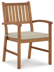Janiyah Outdoor Dining Table and 2 Chairs and Bench - PKG013834 - furniture place usa