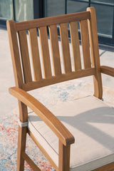 Janiyah Outdoor Dining Table and 2 Chairs and Bench - PKG013834 - furniture place usa