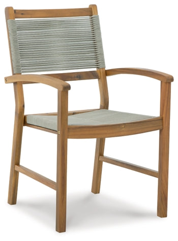 Janiyah Outdoor Dining Table and 4 Chairs - PKG015462 - furniture place usa