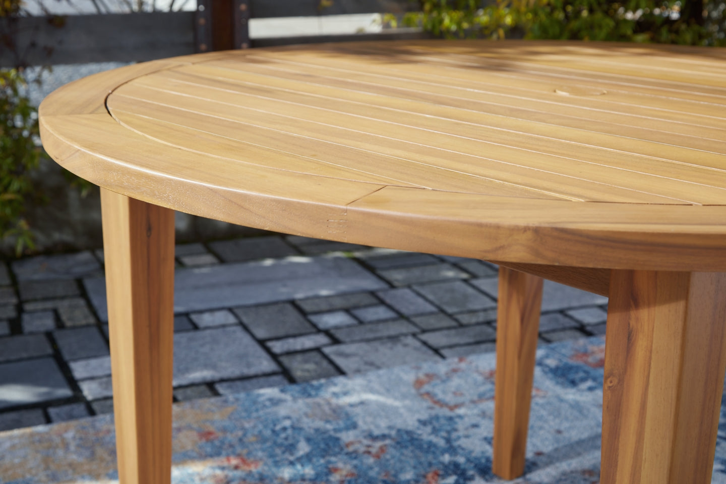 Janiyah Outdoor Dining Table and 4 Chairs - PKG013835 - furniture place usa
