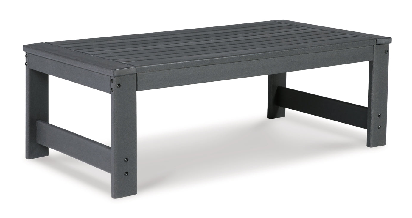 Amora Outdoor Sofa, Loveseat and 2 Lounge Chairs with Coffee Table and End Table - furniture place usa