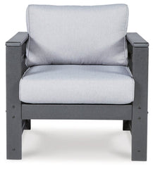 Amora Outdoor Lounge Chair with Cushion (Set of 2) - furniture place usa
