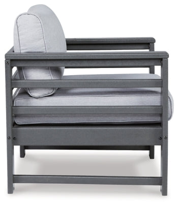 Amora Outdoor Lounge Chair with Cushion (Set of 2) - furniture place usa
