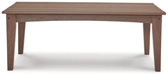 Emmeline Outdoor Sofa with Coffee Table - furniture place usa
