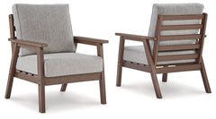 Emmeline Outdoor Sofa and 2 Chairs with Coffee Table - furniture place usa