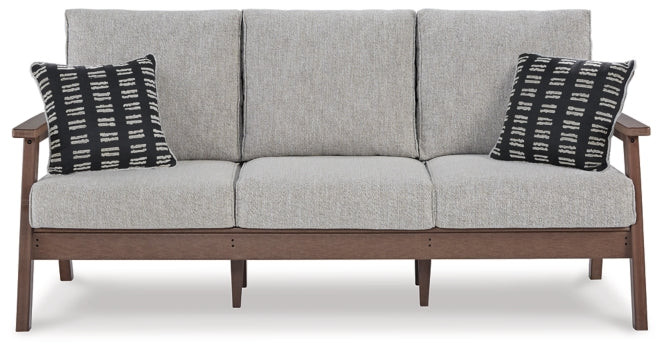 Emmeline Outdoor Sofa with Coffee Table - furniture place usa