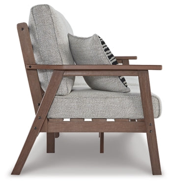 Emmeline Outdoor Sofa with Coffee Table - furniture place usa